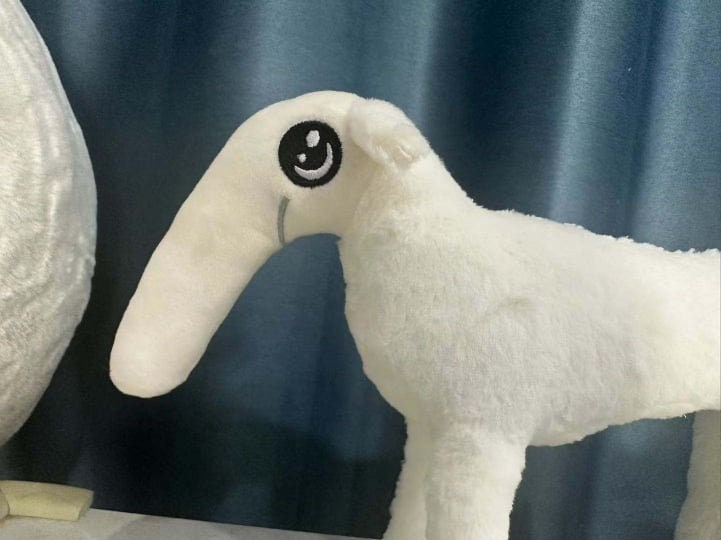 Long Dog Meme Plush